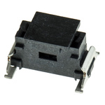 ERNI MiniBridge Series Straight Surface Mount PCB Header, 4 Contact(s), 1.27mm Pitch, 1 Row(s), Shrouded