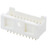 Molex MicroClasp Series Straight Surface Mount PCB Header, 14 Contact(s), 2.0mm Pitch, 2 Row(s), Shrouded