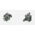 ITT Cannon Straight Through Hole Multiway Connector, 6 Contact(s), 5.08mm Pitch, 2 Row(s)
