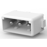 TE Connectivity Commercial MATE-N-LOK Series Straight Through Hole PCB Header, 3 Contact(s), 5.08mm Pitch, 1 Row(s),