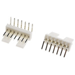 Molex KK 254 Series Right Angle Through Hole Pin Header, 7 Contact(s), 2.54mm Pitch, 1 Row(s), Unshrouded