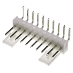 Molex KK 254 Series Right Angle Through Hole Pin Header, 10 Contact(s), 2.54mm Pitch, 1 Row(s), Unshrouded