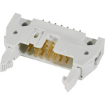 Amphenol Communications Solutions Quickie Series Vertical Through Hole PCB Header, 40 Contact(s), 2.54mm Pitch, 2