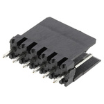 Stelvio Kontek 475 Series Straight Through Hole PCB Header, 6 Contact(s), 2.54mm Pitch, 1 Row(s), Shrouded