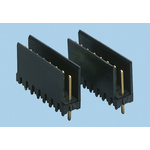 Stelvio Kontek 475 Series Straight Through Hole PCB Header, 8 Contact(s), 2.54mm Pitch, 1 Row(s), Shrouded