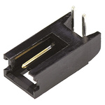 TE Connectivity AMPMODU MOD II Series Right Angle Through Hole PCB Header, 2 Contact(s), 2.54mm Pitch, 1 Row(s),