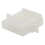 Molex STANDARD .093" Series Straight Housing Plug, 4 Contact(s), 6.7mm Pitch, 1 Row(s)