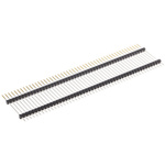 Samtec EW Series Straight Through Hole Pin Header, 50 Contact(s), 2.54mm Pitch, 1 Row(s), Unshrouded