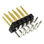 Molex C-Grid III Series Right Angle Through Hole Pin Header, 10 Contact(s), 2.54mm Pitch, 2 Row(s), Unshrouded