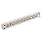 TE Connectivity Free Height Series Straight Surface Mount PCB Header, 100 Contact(s), 0.8mm Pitch, 2 Row(s), Shrouded
