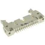 HARTING SEK 18 Series Straight Through Hole PCB Header, 26 Contact(s), 2.54mm Pitch, 2 Row(s), Shrouded