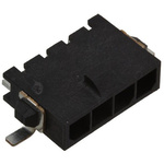 TE Connectivity Micro MATE-N-LOK Series Right Angle Surface Mount PCB Header, 4 Contact(s), 3.0mm Pitch, 1 Row(s),