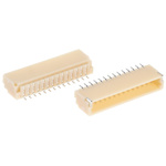 JST SH Series Right Angle Surface Mount PCB Header, 14 Contact(s), 1.0mm Pitch, 1 Row(s), Shrouded