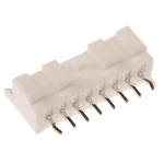 JST PA Series Straight Through Hole PCB Header, 8 Contact(s), 2.0mm Pitch, 1 Row(s), Shrouded