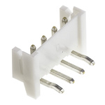 JST EH Series Right Angle Through Hole PCB Header, 4 Contact(s), 2.5mm Pitch, 1 Row(s), Shrouded