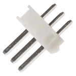 JST NH Series Straight Through Hole Pin Header, 3 Contact(s), 2.5mm Pitch, 1 Row(s), Unshrouded