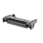 3M 3000 Series Straight Through Hole PCB Header, 26 Contact(s), 2.54mm Pitch, 2 Row(s), Shrouded