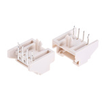 JST XA Series Right Angle Through Hole PCB Header, 4 Contact(s), 2.5mm Pitch, 1 Row(s), Shrouded
