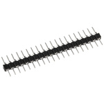 E-TEC SIB Series Straight Through Hole Pin Header, 20 Contact(s), 2.54mm Pitch, 1 Row(s), Unshrouded