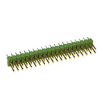TE Connectivity AMPMODU MOD II Series Straight Through Hole Pin Header, 40 Contact(s), 2.54mm Pitch, 2 Row(s),