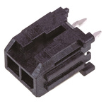 Molex Micro-Fit 3.0 Series Straight Through Hole PCB Header, 2 Contact(s), 3.0mm Pitch, 2 Row(s), Shrouded