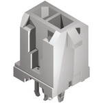 Molex Micro-Fit 3.0 Series Straight Through Hole PCB Header, 2 Contact(s), 3.0mm Pitch, 2 Row(s), Shrouded