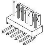 Molex KK 254 Series Right Angle Through Hole Pin Header, 6 Contact(s), 2.54mm Pitch, 1 Row(s), Unshrouded