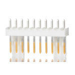 Molex KK 254 Series Straight Through Hole Pin Header, 10 Contact(s), 2.54mm Pitch, 1 Row(s), Unshrouded