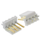 Molex KK 396 Series Straight Through Hole Pin Header, 4 Contact(s), 3.96mm Pitch, 1 Row(s), Unshrouded