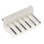 Molex KK 396 Series Straight Through Hole Pin Header, 6 Contact(s), 3.96mm Pitch, 1 Row(s), Unshrouded