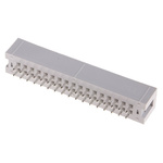 ASSMANN WSW AWHW Series Straight Through Hole PCB Header, 34 Contact(s), 2.54mm Pitch, 2 Row(s), Shrouded