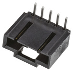 Molex SL Series Right Angle Through Hole PCB Header, 5 Contact(s), 2.54mm Pitch, 1 Row(s), Shrouded