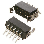HARWIN Datamate L-Tek Series Right Angle Surface Mount PCB Header, 8 Contact(s), 2.0mm Pitch, 2 Row(s), Shrouded
