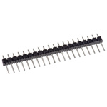HARWIN M20 Series Straight Through Hole Pin Header, 20 Contact(s), 2.54mm Pitch, 1 Row(s), Unshrouded