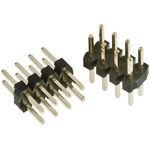 HARWIN M22 Series Straight Through Hole Pin Header, 8 Contact(s), 2.0mm Pitch, 2 Row(s), Unshrouded