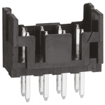 Hirose DF11 Series Straight Through Hole PCB Header, 8 Contact(s), 2.0mm Pitch, 2 Row(s), Shrouded