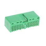JAE IL-AG5 Series Straight Through Hole PCB Header, 30 Contact(s), 2.5mm Pitch, 2 Row(s), Shrouded