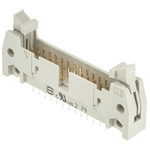 Harting SEK 18 Series Straight Through Hole PCB Header, 26 Contact(s), 2.54mm Pitch, 2 Row(s), Shrouded