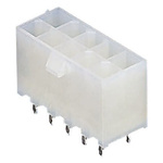 Molex Mini-Fit Plus Series Straight Through Hole PCB Header, 2 Contact(s), 4.2mm Pitch, 2 Row(s), Shrouded
