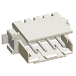 TE Connectivity AMP CT Series Straight Surface Mount PCB Header, 4 Contact(s), 2.0mm Pitch, 1 Row(s), Shrouded