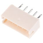 JST ZH Series Top Entry Through Hole PCB Header, 5 Contact(s), 1.5mm Pitch, 1 Row(s), Shrouded