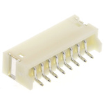 JST ZH Series Right Angle Surface Mount PCB Header, 8 Contact(s), 1.5mm Pitch, 1 Row(s), Shrouded