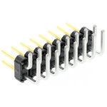 Samtec TSW Series Right Angle Through Hole Pin Header, 16 Contact(s), 2.54mm Pitch, 2 Row(s), Unshrouded