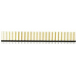 Samtec TSW Series Straight Through Hole Pin Header, 100 Contact(s), 2.54mm Pitch, 2 Row(s), Unshrouded