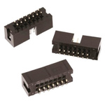 Wurth Elektronik WR-BHD Series Straight Through Hole PCB Header, 26 Contact(s), 2.54mm Pitch, 2 Row(s), Shrouded