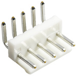 JST VH Series Right Angle Through Hole PCB Header, 5 Contact(s), 3.96mm Pitch, 1 Row(s), Shrouded