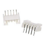 JST PH Series Right Angle Through Hole PCB Header, 5 Contact(s), 2.0mm Pitch, 1 Row(s), Shrouded