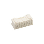 JST PAD Series Straight Through Hole PCB Header, 20 Contact(s), 2.0mm Pitch, 2 Row(s), Shrouded