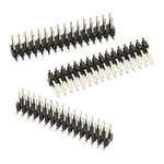 Wurth Elektronik WR-PHD Series Straight Surface Mount Pin Header, 12 Contact(s), 2.54mm Pitch, 2 Row(s), Unshrouded