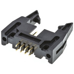 Amphenol T816 Series Straight Through Hole PCB Header, 8 Contact(s), 2.54mm Pitch, 2 Row(s), Shrouded